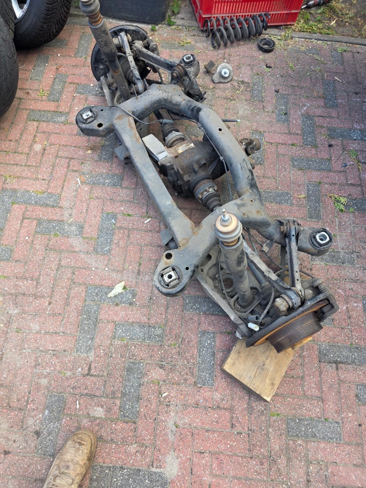 differentieel compleet met subframe e87 116i, Ophalen, 116i, Bmw, BMW