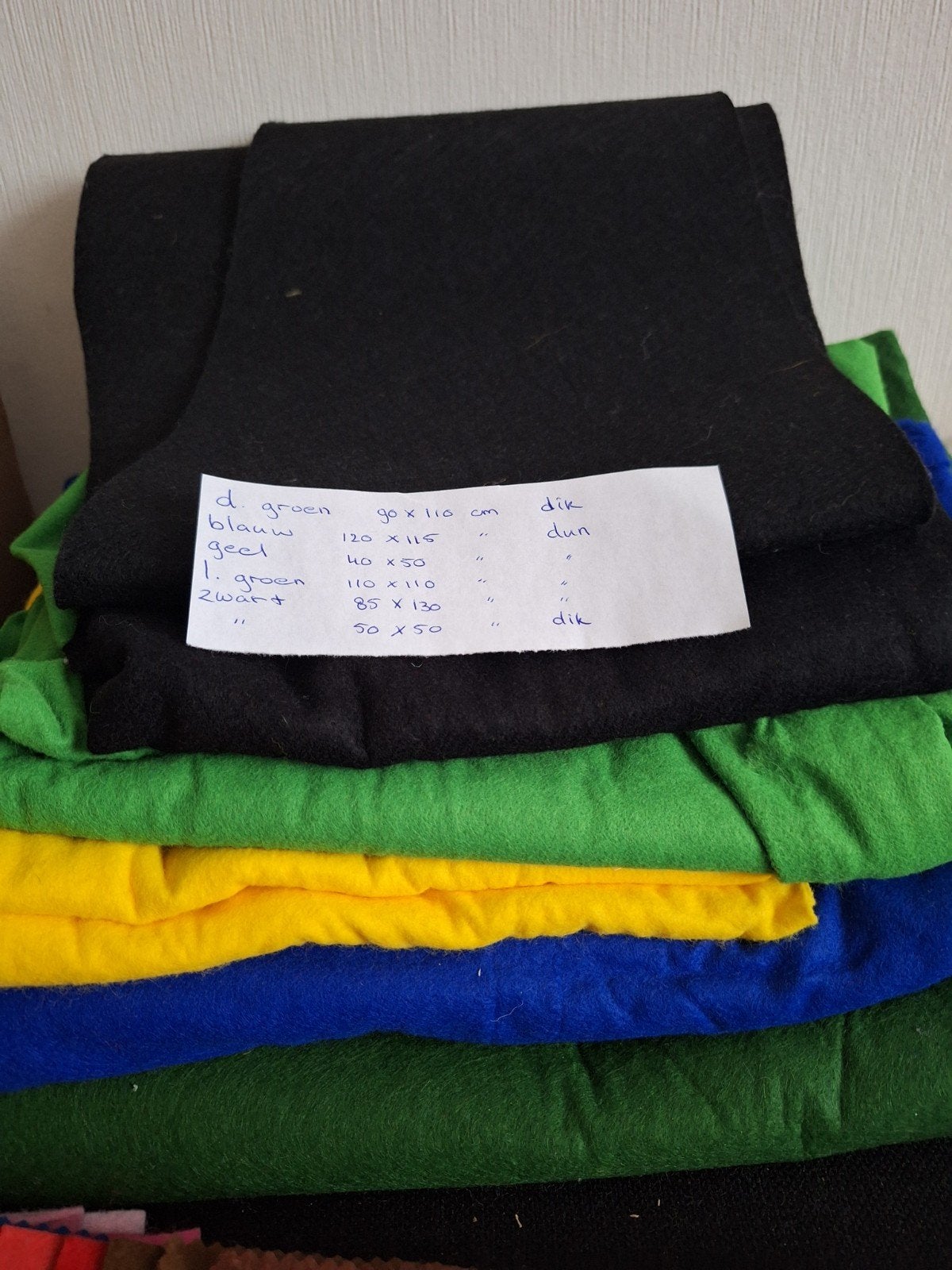 vilt, Hobby en Vrije tijd, Vilt, Ophalen of Verzenden, Los Vilt