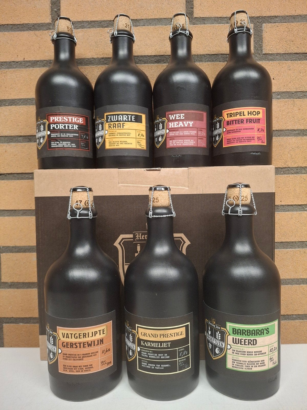 Hertog Jan Proeftuin bieren, Verzamelen, Biermerken, Ophalen of Verzenden, Nieuw, Flesje(s), Hertog Jan