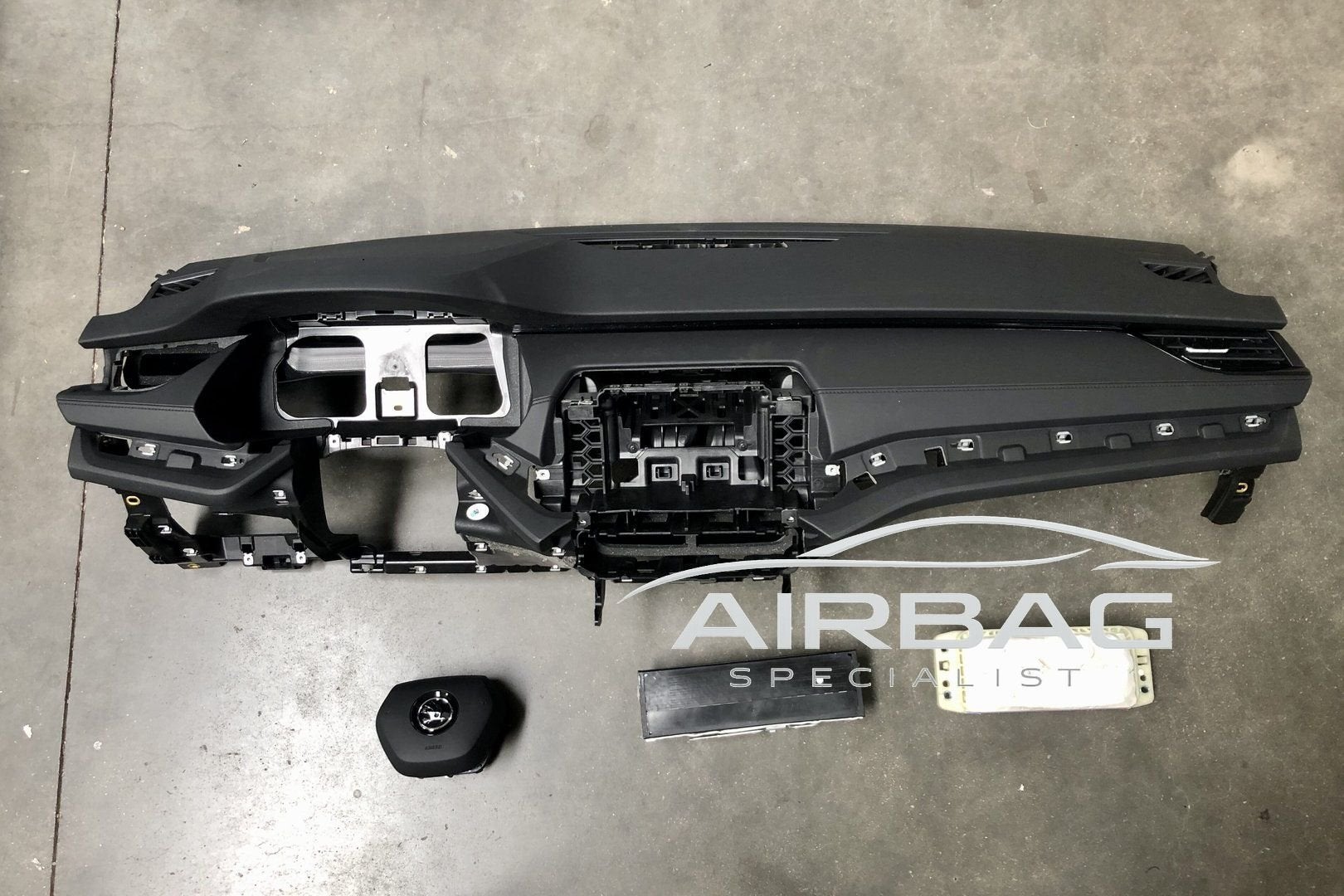 Skoda Octavia 2020+ airbag set dashboard stuur airbag passag, Gebruikt, -, -, Ophalen of Verzenden