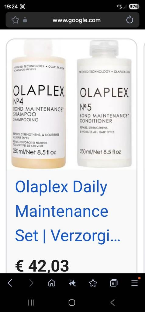 Olaplex Shampoo, Conditioner & Cleansing Shampoo, Ophalen of Verzenden, Zo goed als nieuw, Shampoo of Conditioner