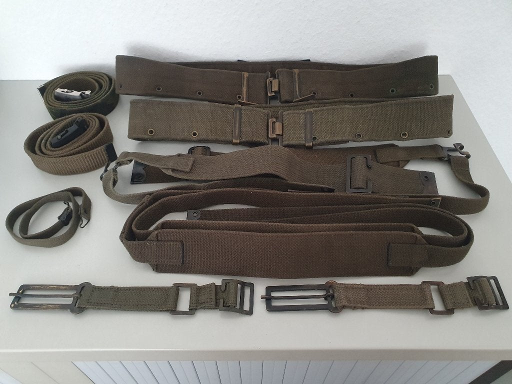 MILITARIA 2 koppels + riemen, Verzenden, Landmacht, Nederland, Overige typen