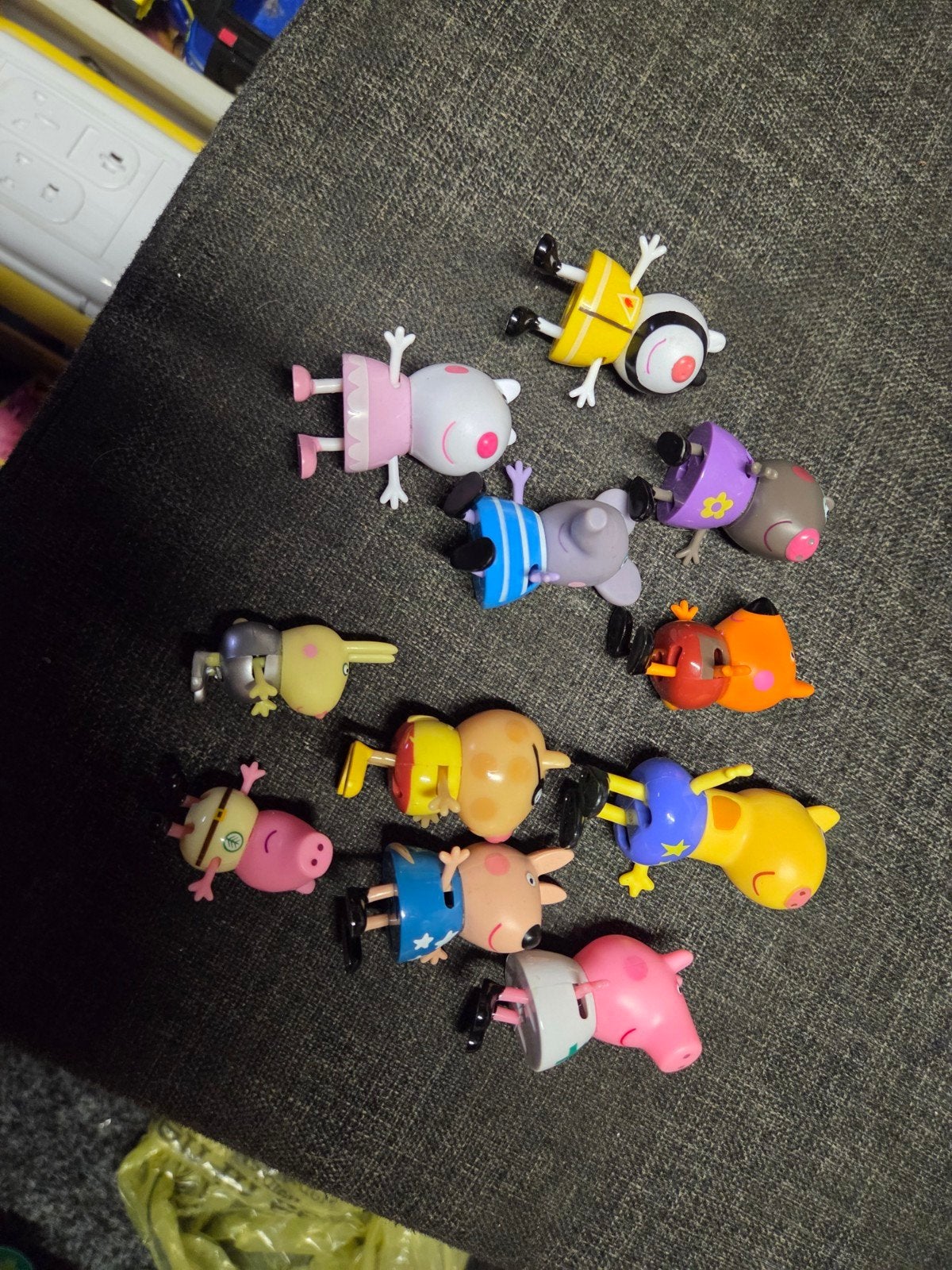 Peppa Pig figuren set - 11 stuks, Ophalen of Verzenden, Gebruikt, Jongen of Meisje