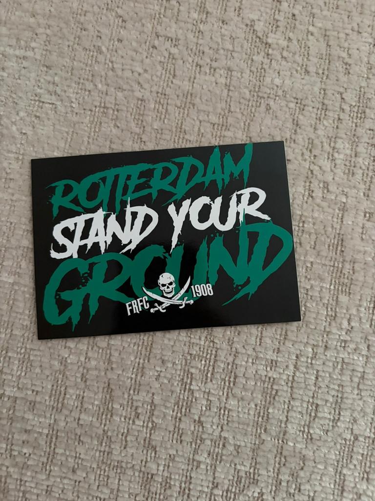Feyenoord sticker, Verzenden, Nieuw, Overige typen
