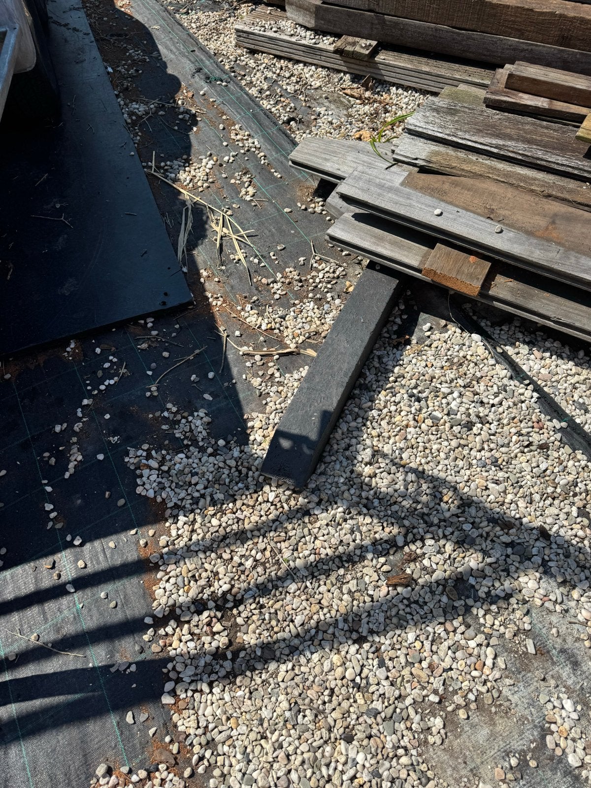 Gebruikte kunststof palen, Ophalen, Gebruikt, Palen, Hardhout