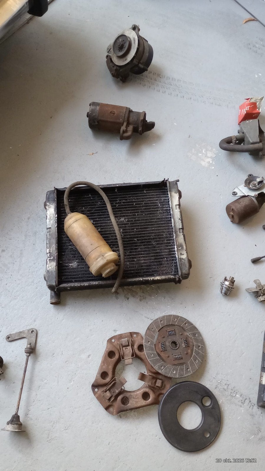 Saab 96 onderdelen: startmotor,dynamo, radiator, etc, Auto-onderdelen, Ophalen of Verzenden, Gebruikt, Saab