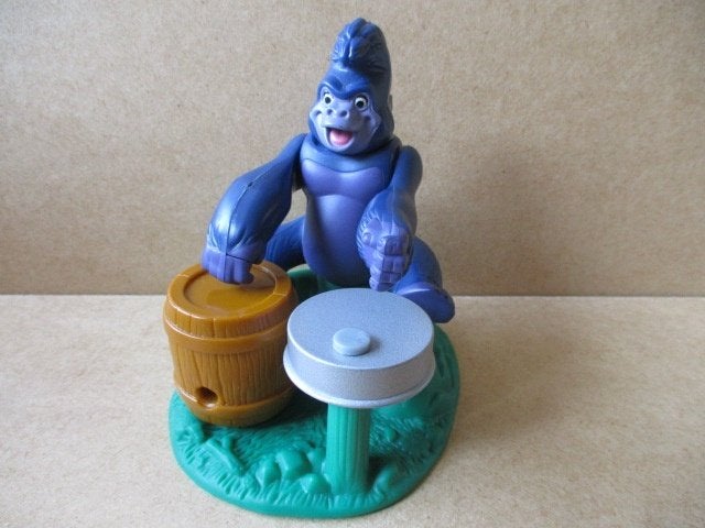 adv10114 tarzan poppetje 1, Verzamelen, Ophalen, Gebruikt, Beeldje of Figuurtje