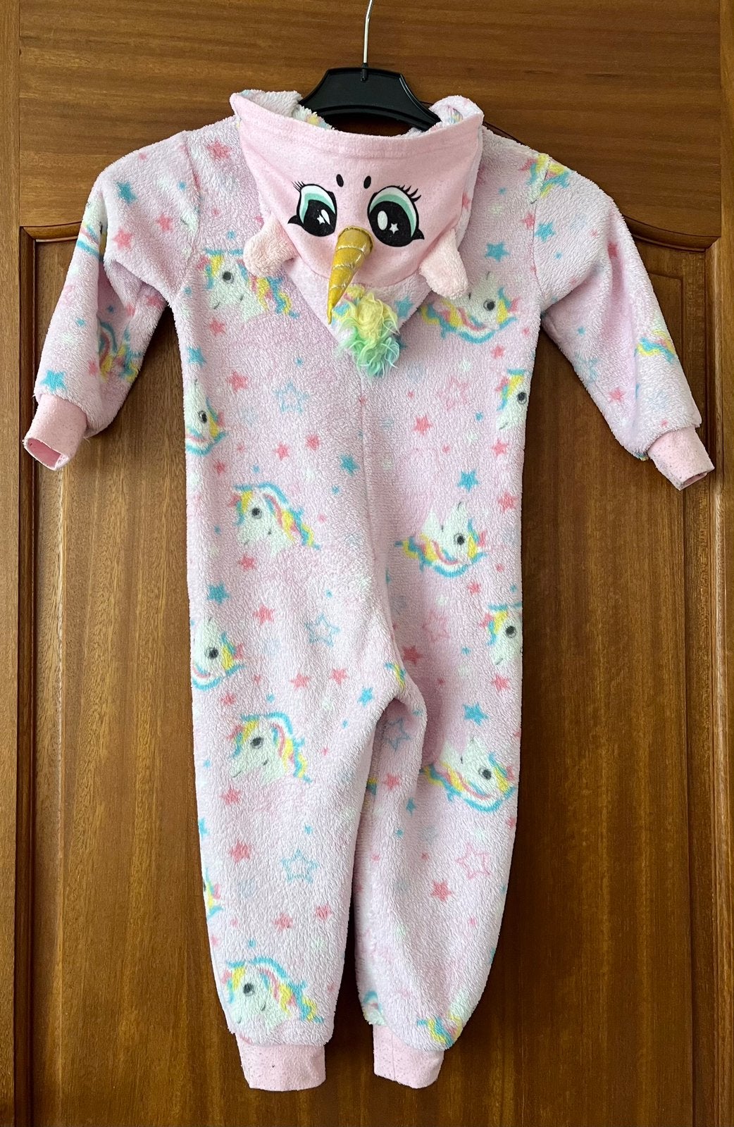Onesie unichorn maat 98 - 104, Kinderen en Baby's, Ophalen of Verzenden, Zo goed als nieuw, Jongen of Meisje