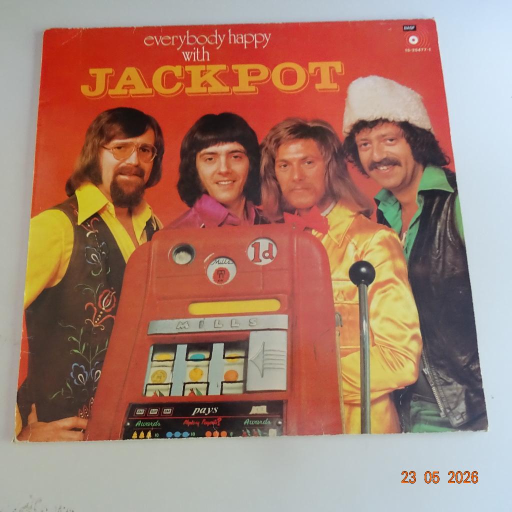 Jackpot - Everybody Happy With Jackpot, Gebruikt, 1970 - 1979, 12 inch, Fotohoes