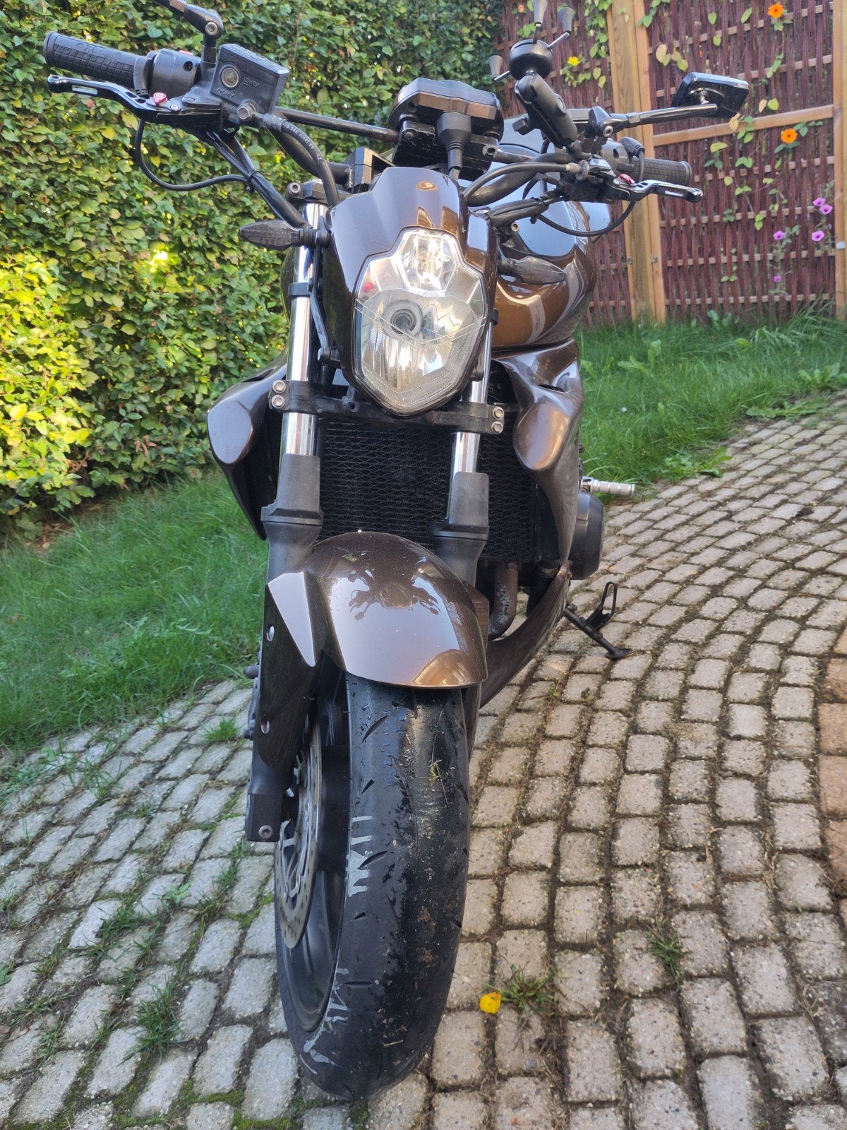 Kawasaki Z750 met sportuitlaat, Motoren, Particulier, Naked bike