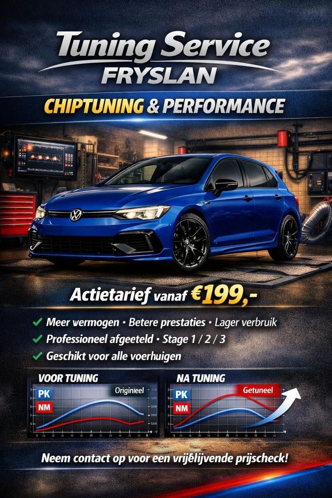 Meer Vermogen & Betere Prestaties – Chiptuning Vanaf €199, Ophalen