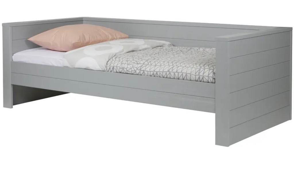 Bedbank, Ophalen, Zo goed als nieuw, Eenpersoons, Hout