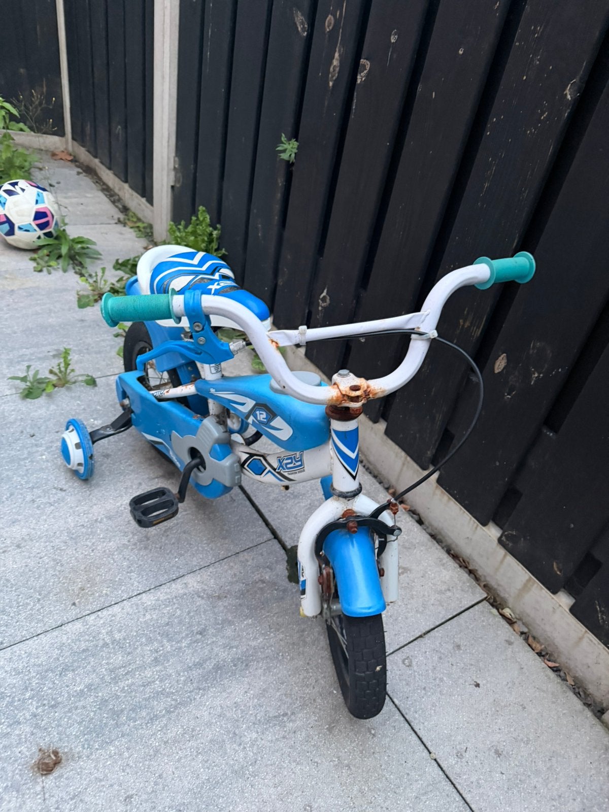 Speelgoed Motorfiets voor Kinderen met Zijwieltjes, Fietsen en Brommers, Ophalen of Verzenden, Zo goed als nieuw