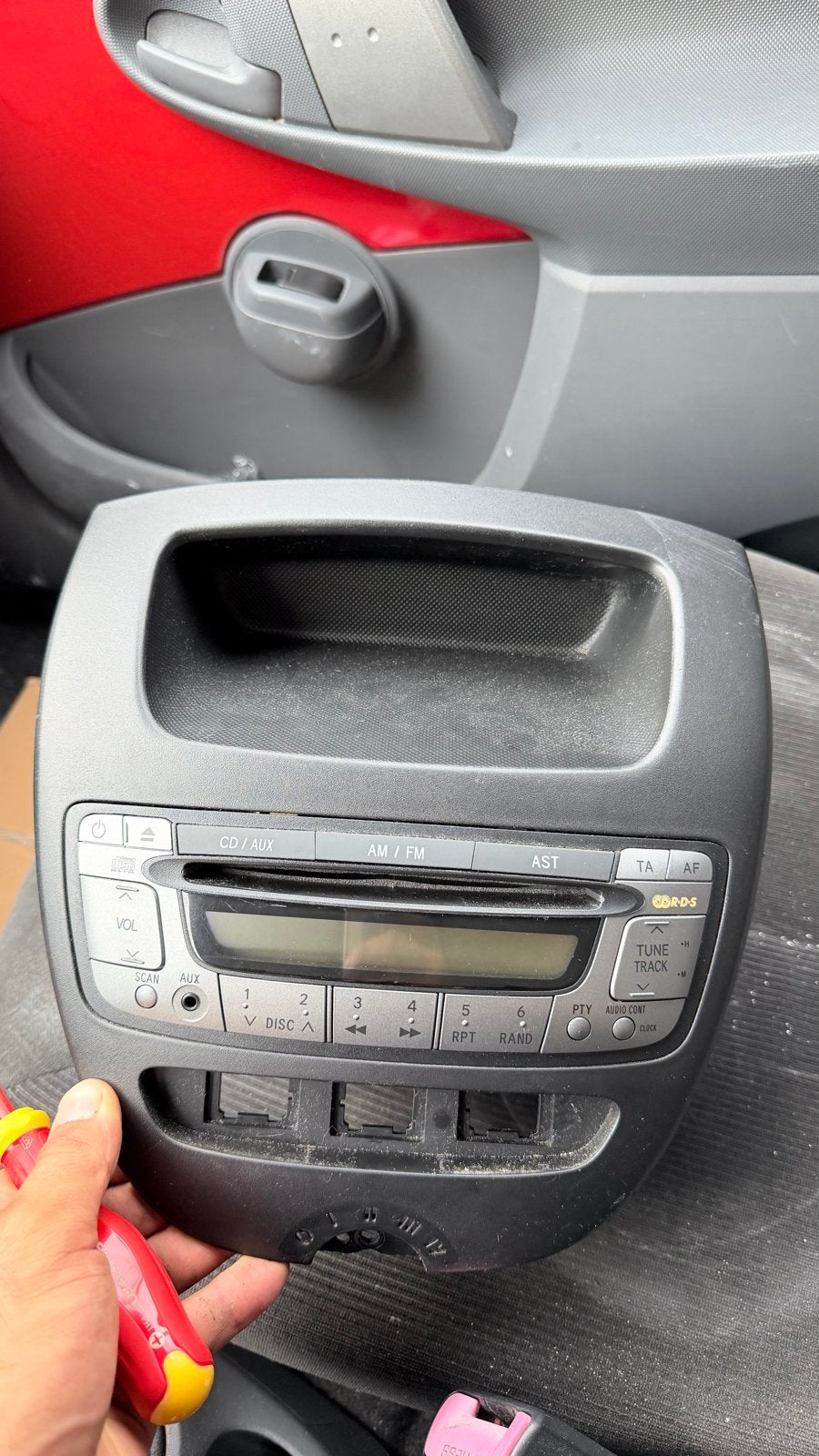 Citroen C1 Radio CD/AUX Speler, Ophalen of Verzenden, Gebruikt