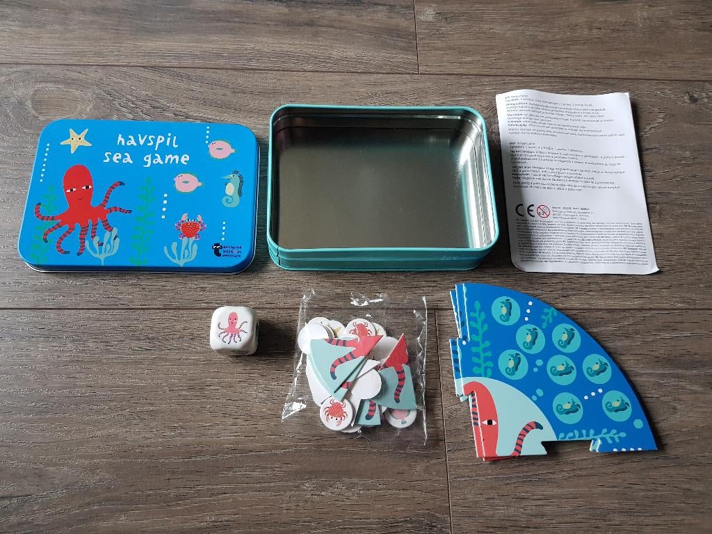 Zeespel / Havspil / Sea game (nieuw!), Een of twee spelers, Ophalen of Verzenden, Nieuw, Zebra A/S