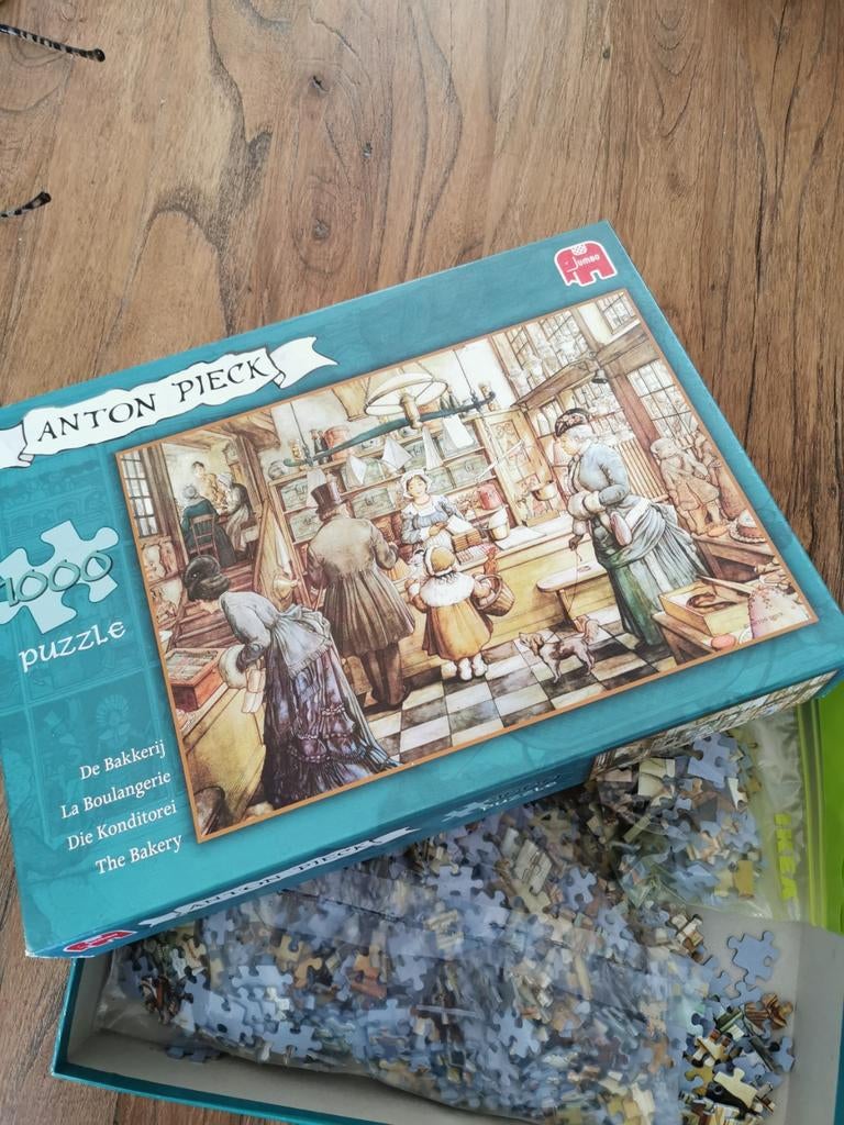 Anton Pieck puzzels, Ophalen of Verzenden, 500 t/m 1500 stukjes, Zo goed als nieuw