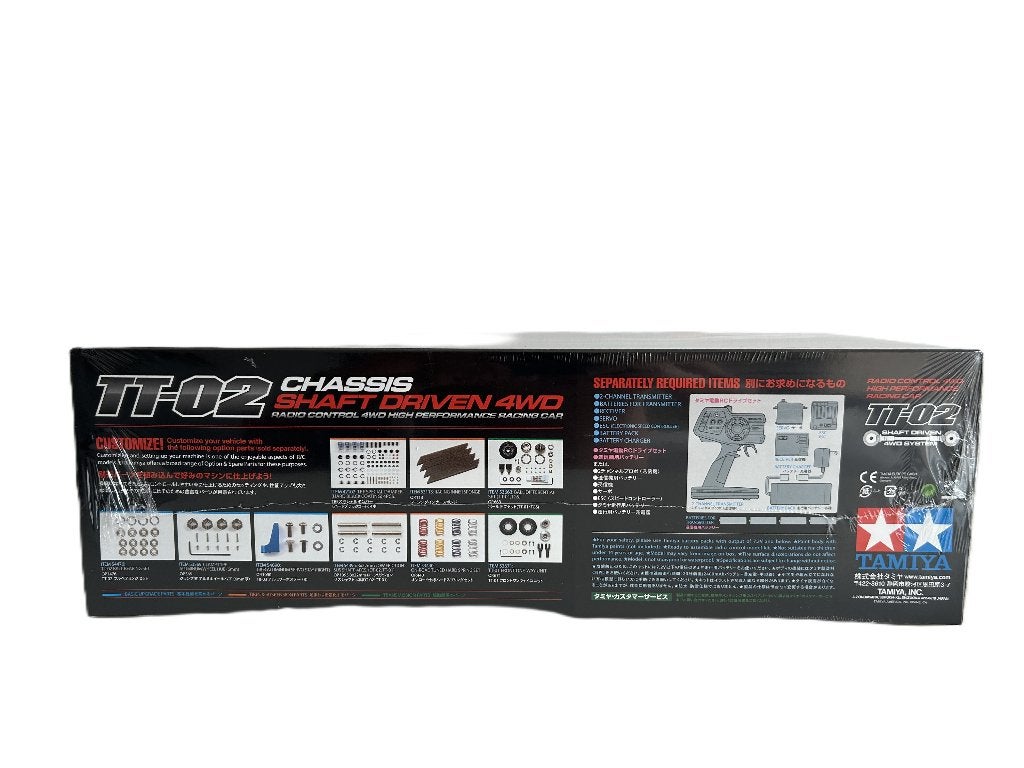 Tamiya 58703 1:10 RC au TOM'S GR Supra (TT-02), Elektro, Nieuw, Ophalen of Verzenden, Schaal 1:10