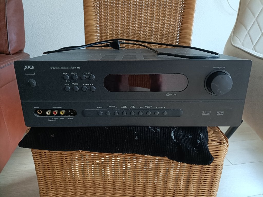 Nad, AV surround sound receiver, T743, Zo goed als nieuw, Ophalen, Overige merken