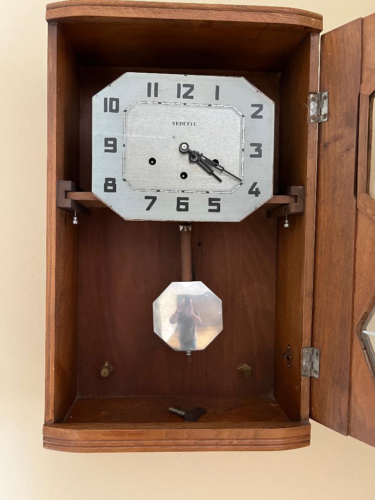 Mechanische Pendule Wandklok, Ophalen