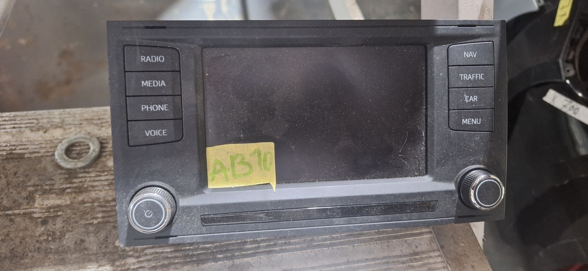 Originele Seat Leon 5F Navigatie Scherm / Infotainment Displ, Gebruikt, -, -, Ophalen of Verzenden