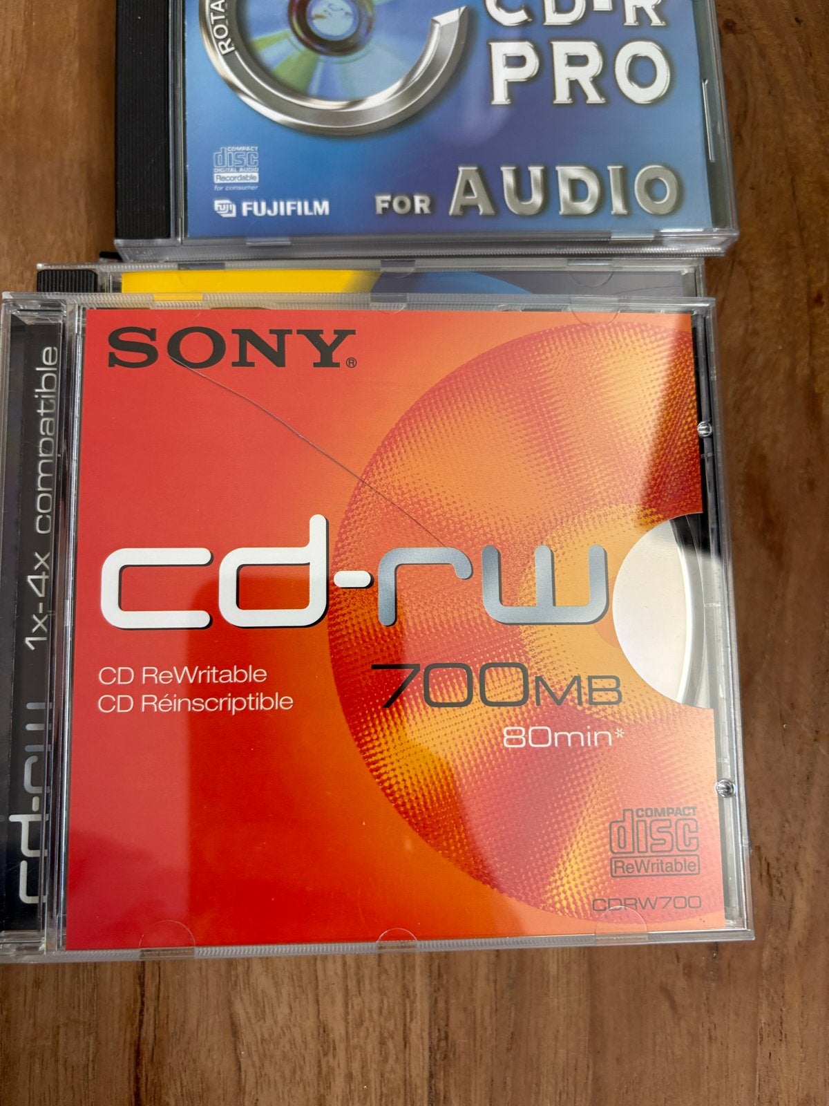 14x CD-RW / herschrijfbare CD’s - Sony, TDK, Fujifilm, Maxel, Ophalen of Verzenden, Gebruikt, Cd, Herschrijfbaar