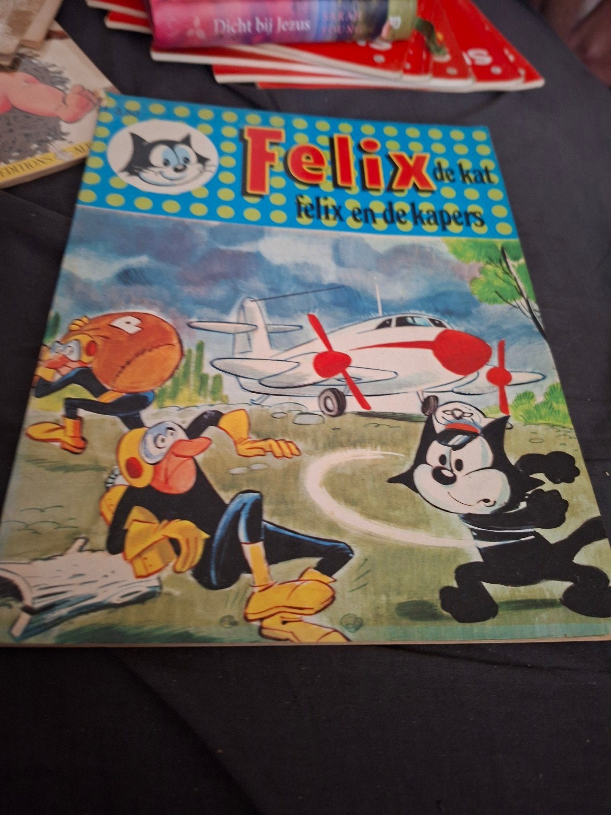 Felix de Kat - Felix en de Kapers (1973), Eén stripboek, Ophalen, Gelezen, Felix the Cat Productions