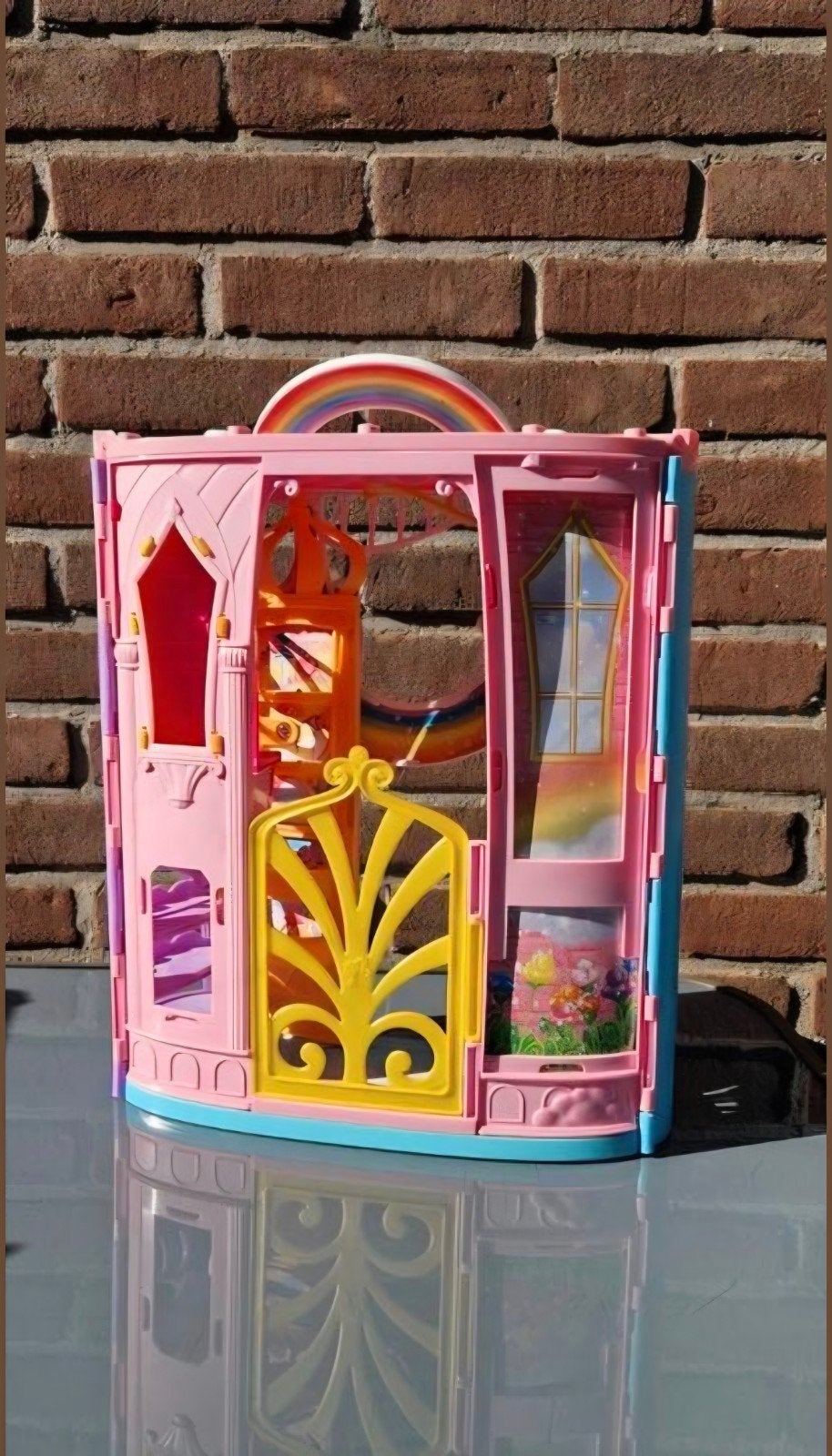Barbie prinsessen kasteel te koop, Kinderen en Baby's, Speelgoed | Poppenhuizen, Ophalen of Verzenden, Gebruikt, Poppenhuis