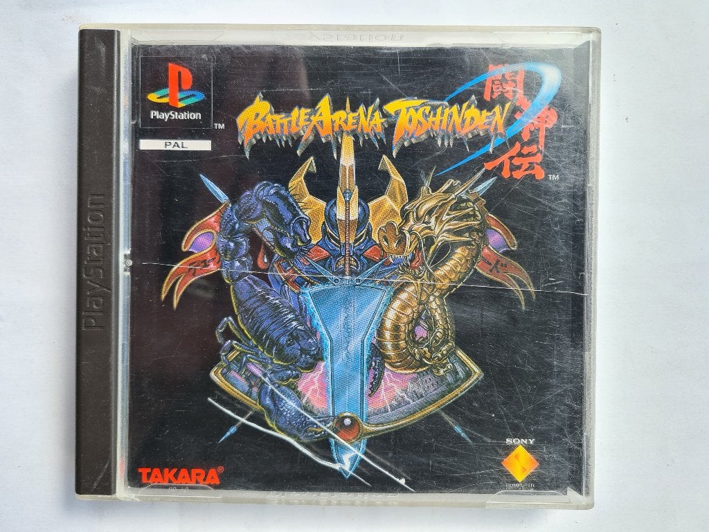 BATTLE ARENA TOSHINDEN, Spelcomputers en Games, Games | Sony PlayStation 1, Gebruikt, 1 speler, Racen en Vliegen, Ophalen of Verzenden