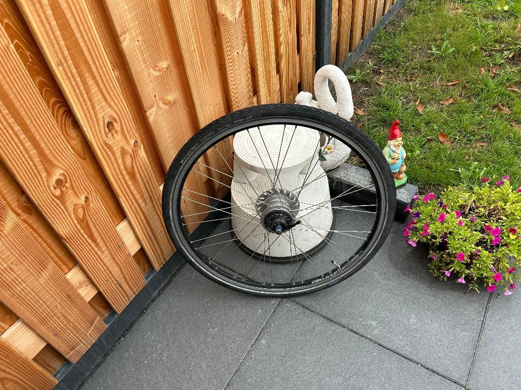 achterwiel 28 inch 8 NEXUS versnellingen rollerbrake, Fietsen en Brommers, Fietsonderdelen, Wiel, Gebruikt, Ophalen of Verzenden