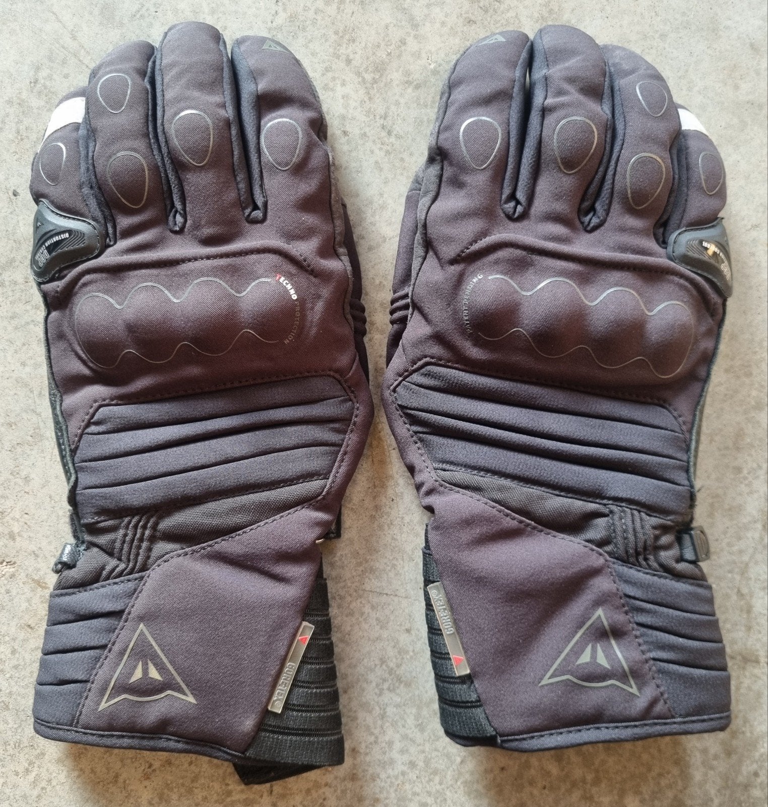 Dainese Gore-Tex motorhandschoenen - Maat L - PrimaLoft, Ophalen of Verzenden, Tweedehands, Handschoenen