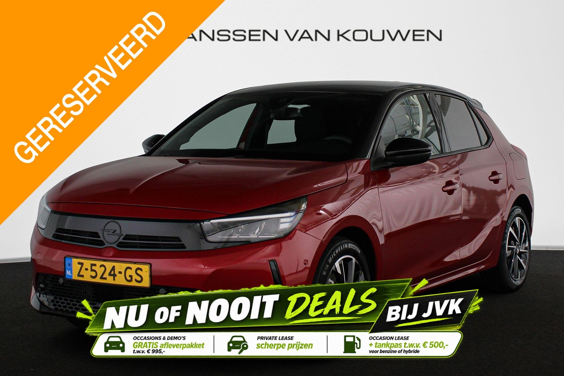 Opel Corsa 1.2 Turbo Hybrid GS Auto Stuur-Stoelverwarming Ca