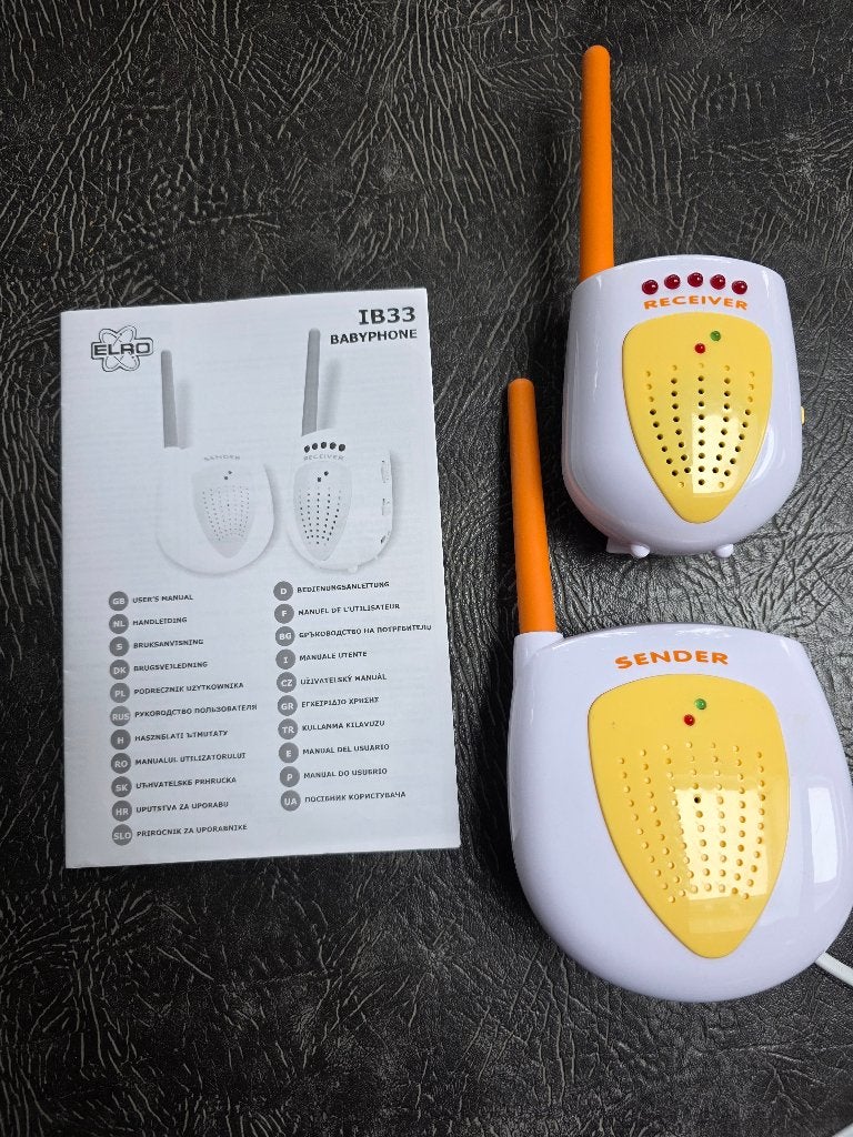 Babyfoon Elro IB33, Ophalen of Verzenden, Zo goed als nieuw, Minder dan 100 meter