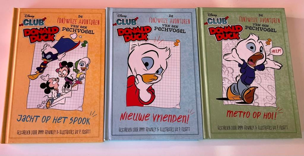 Donald Duck Club boeken, Meerdere stripboeken, Ophalen of Verzenden, Zo goed als nieuw