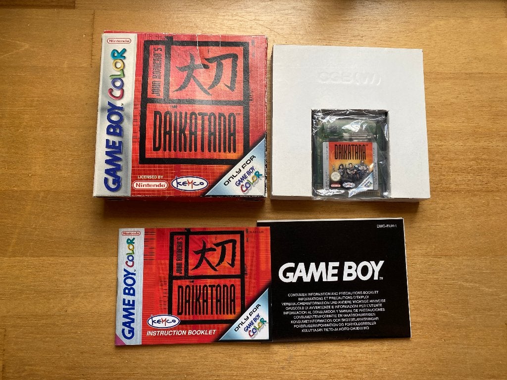 Daikatana gameboy color, Avontuur en Actie, 1 speler, Ophalen of Verzenden, Zo goed als nieuw