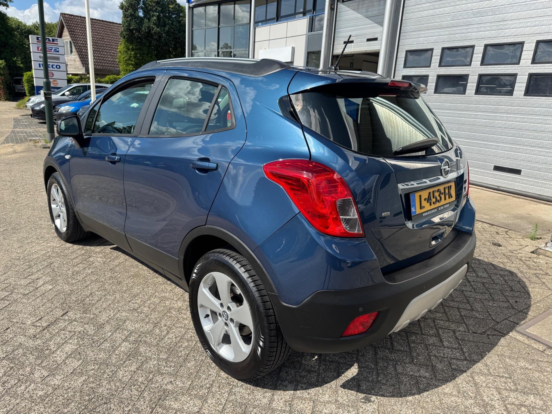 Opel Mokka 1.4 T Edition 4x4 Airco, Cruise Control, Pdc, Auto's, Opel, Gebruikt, 4 cilinders, Blauw, Handgeschakeld