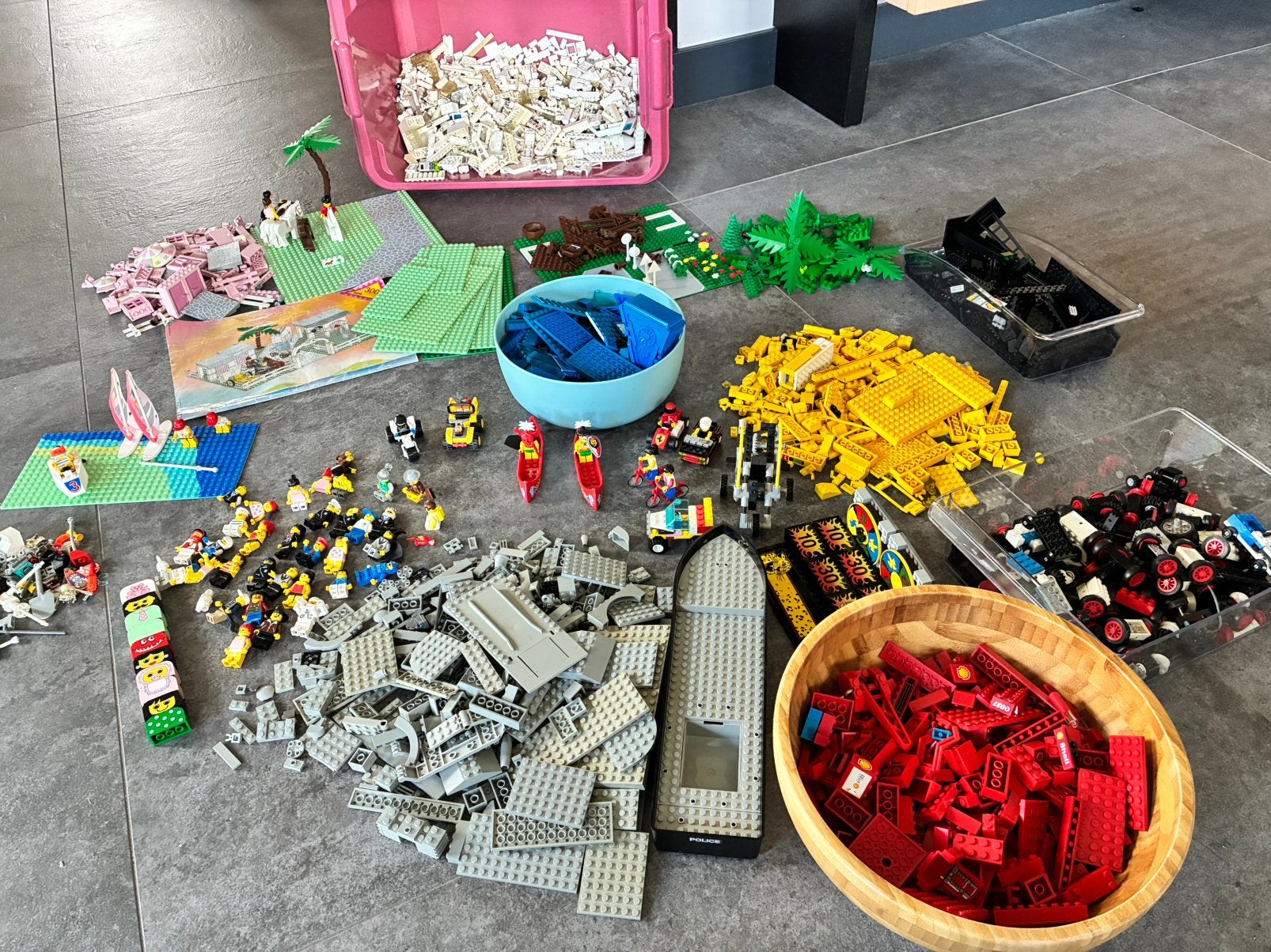 Grote hoeveelheid Lego gesorteerd 7+ kilo, Ophalen of Verzenden, Gebruikt, Lego