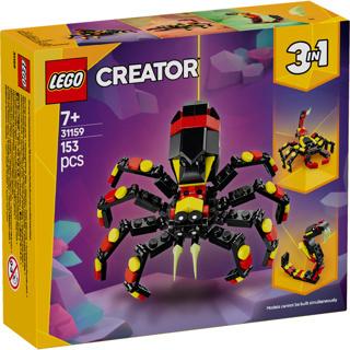Lego Creator: 31159 Wilde dieren: Spannende Spin, ., Nieuw, Ophalen of Verzenden, .