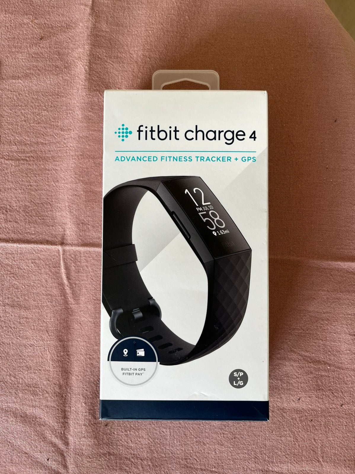 Fitbit Charge 4, Zwart, Ophalen of Verzenden, Zo goed als nieuw, Waterdicht