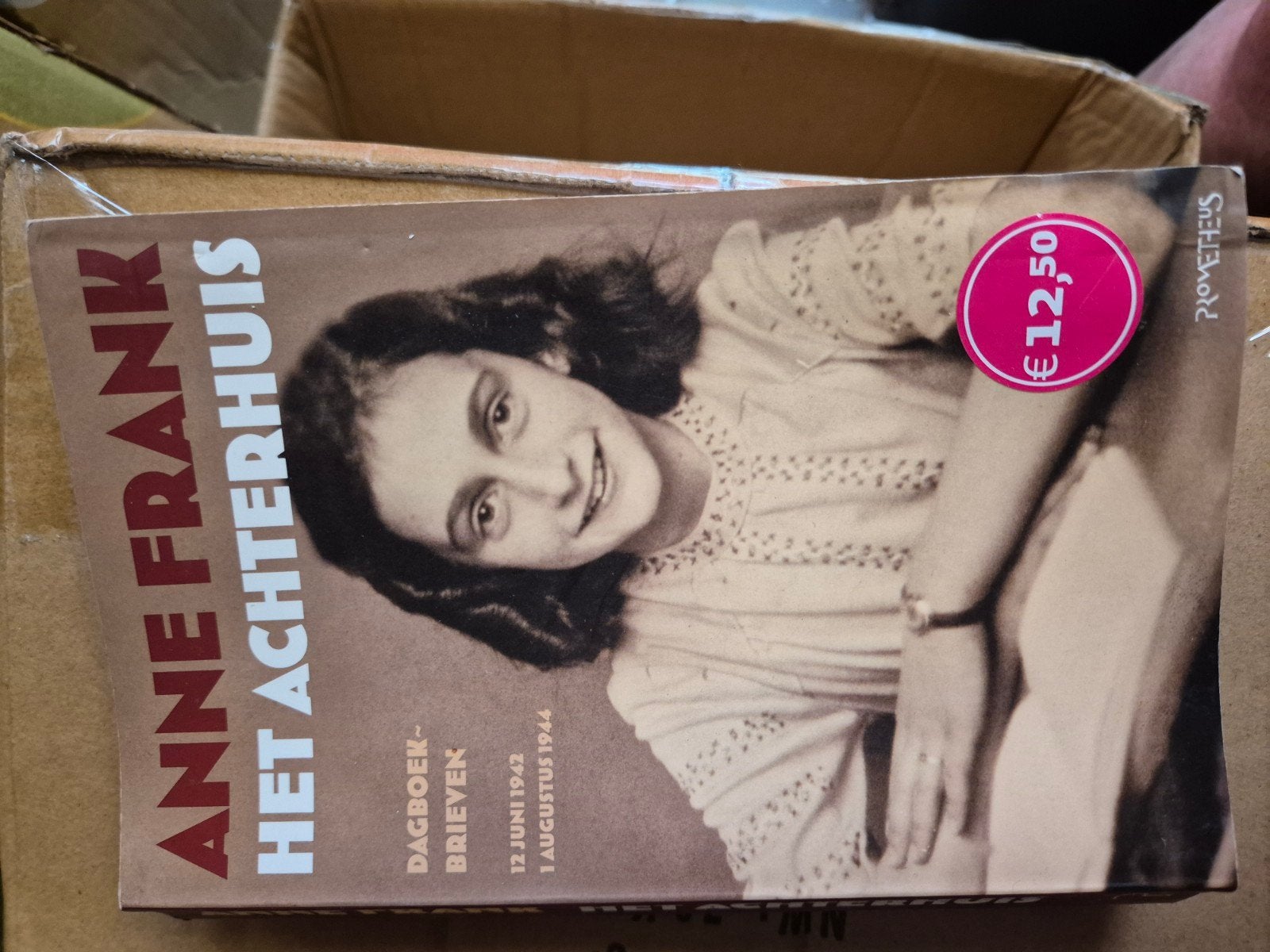 Anne Frank: Het Achterhuis - Dagboekbrieven, Boeken, Ophalen of Verzenden, 20e eeuw of later, Gelezen, Anne Frank