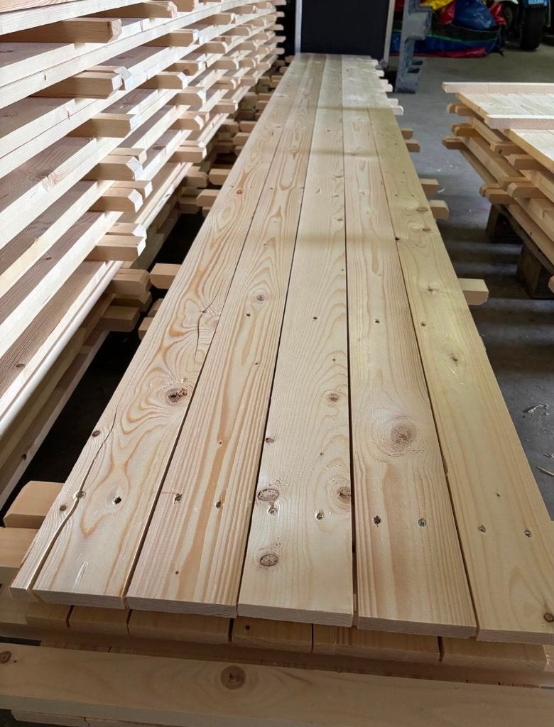 Houten vlondervloer / tentvloer / vloerdelen – Nieuw  €12,50, Ophalen of Verzenden, Nieuw, Overige