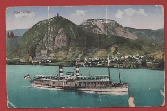 Duitsland - Drachenfels (am Rhein) - jr.'30 (Stoomboot), Verzenden, 1920 tot 1940, Gelopen, Duitsland