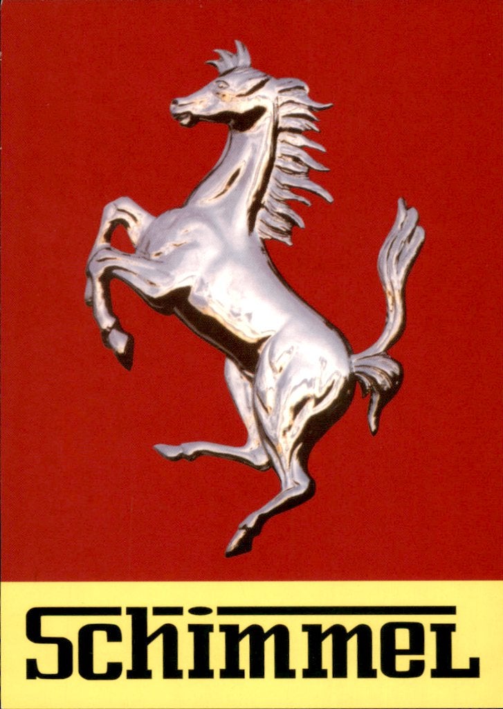 Schimmel, het paard van Sinterklaas, Ferrari, Allegro design, Ophalen of Verzenden, 1980 tot heden, Ongelopen, Overige thema's
