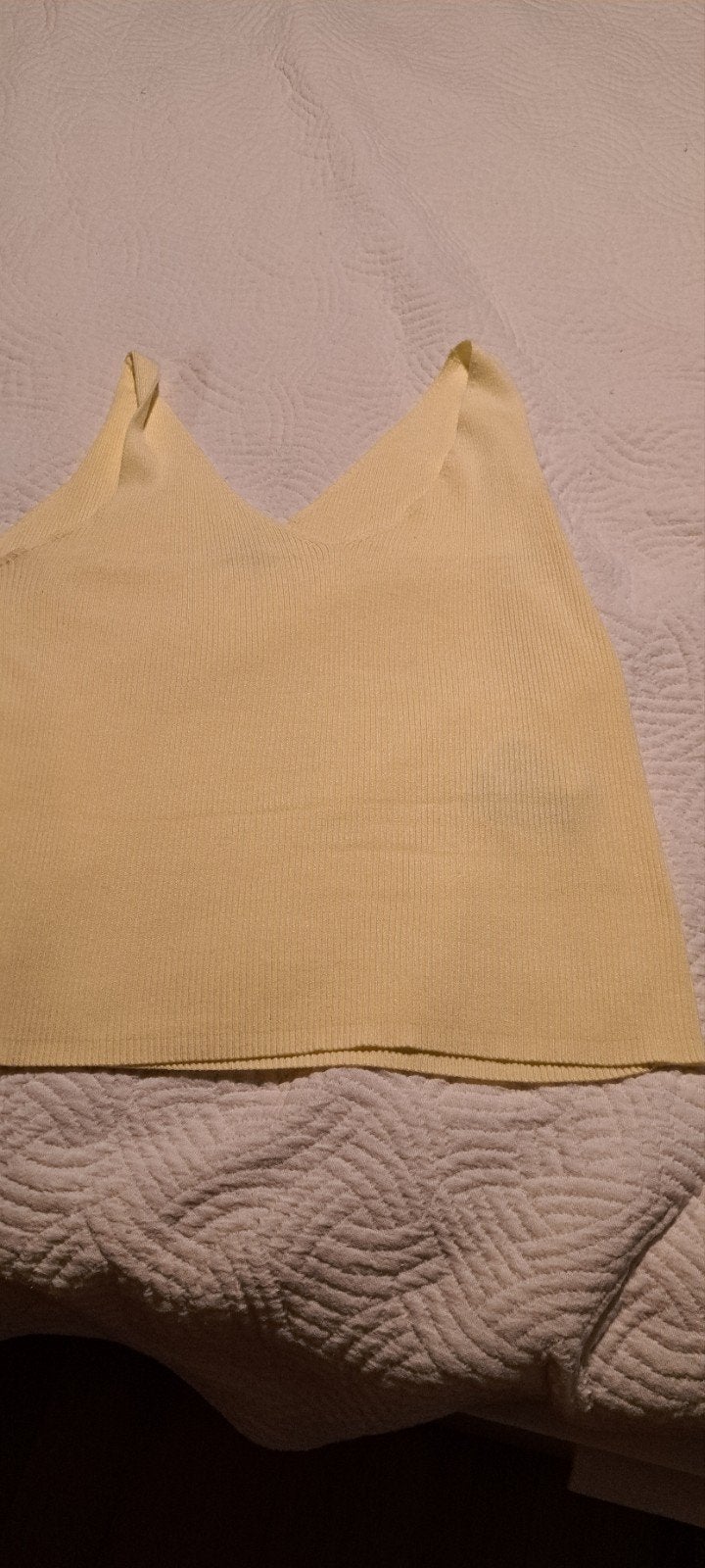 Geel geribbelde top zonder mouwen takko xxl, Geel, Maat 46/48 (XL) of groter, Ophalen of Verzenden, Zo goed als nieuw