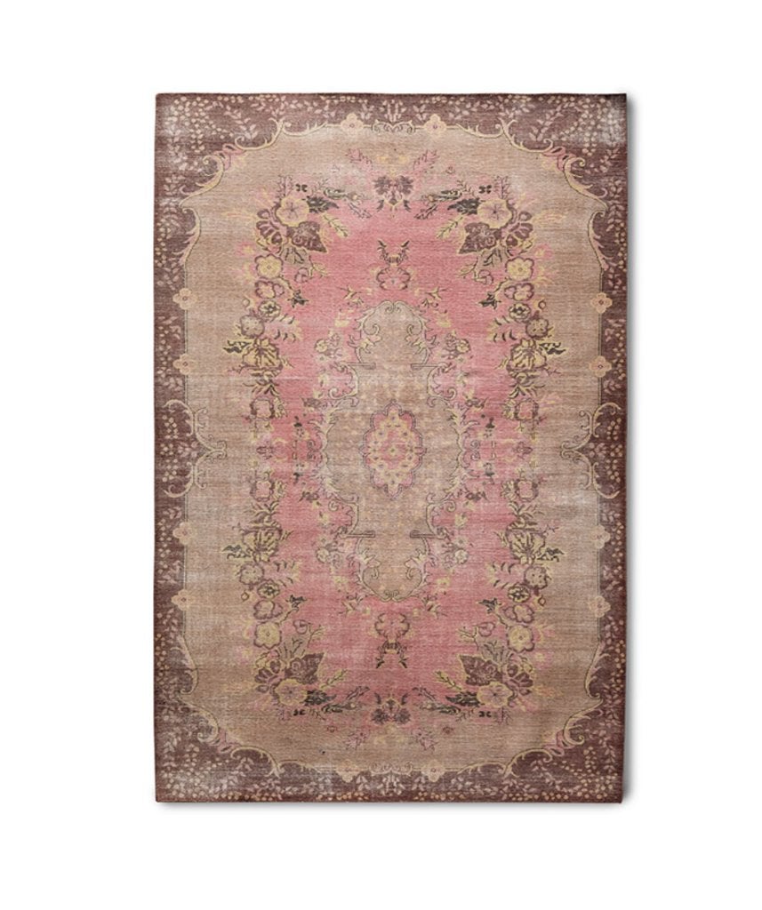HKliving Wollen Vloerkleed tapijt floral pink | €1695, nu, Hkliving, Ophalen of Verzenden, 200 cm of meer, Hkliving