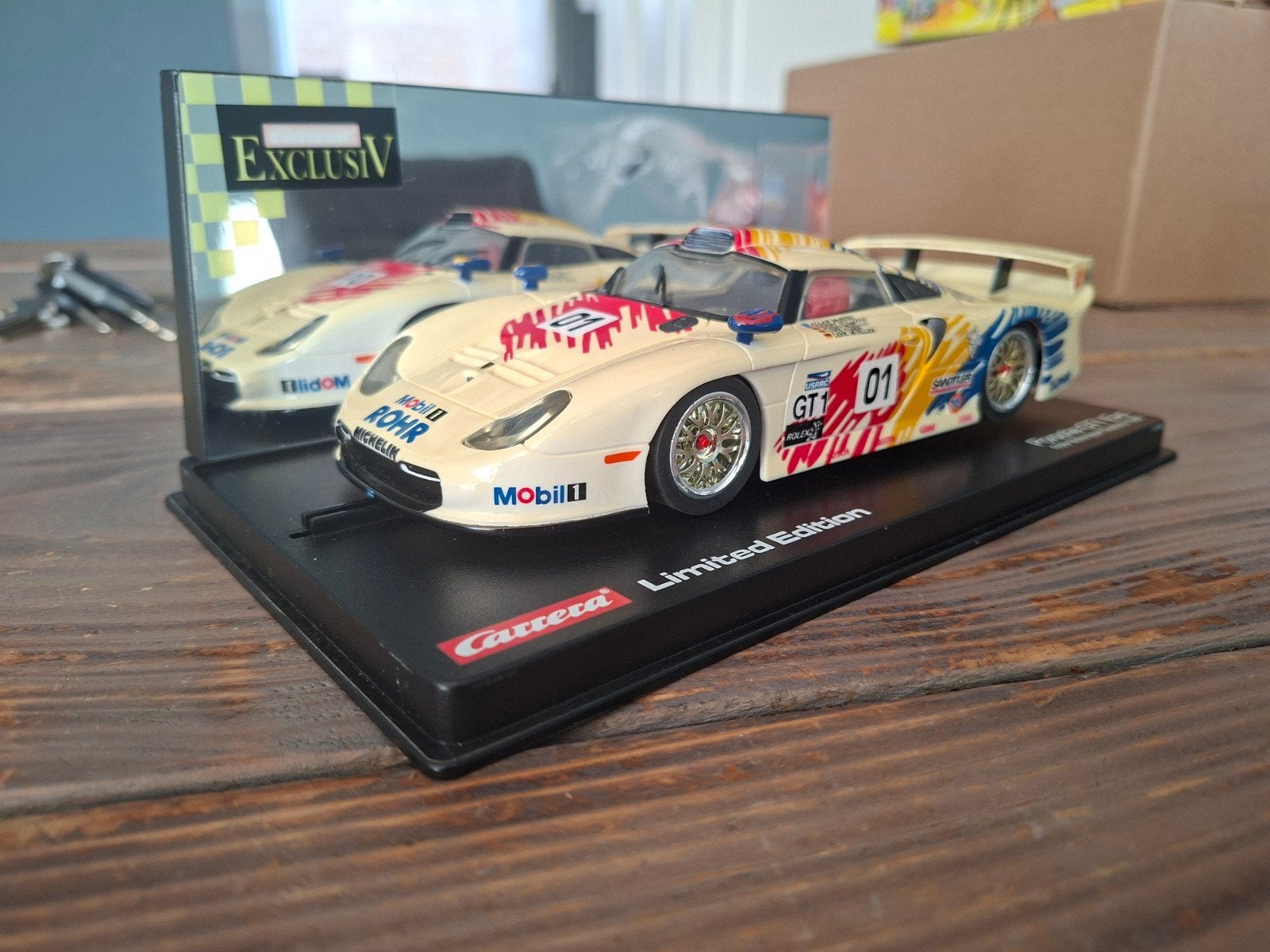 Carrera Porsche 911 GT1 Evo Daytona 1998 Limited Edi, Carrera, Ophalen of Verzenden, Elektrisch, Racebaan