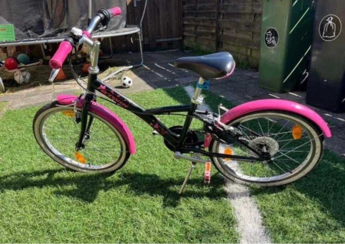 Meisjes fiets 20 inch, Fietsen en Brommers, Minder dan 47 cm, Ophalen of Verzenden, Zo goed als nieuw, Staal