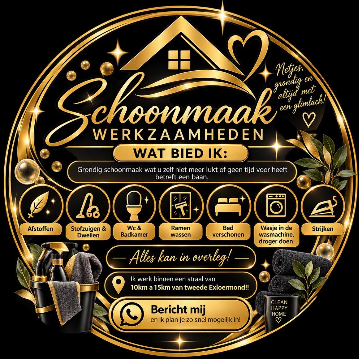 Schoonmaakster, Vacatures, Overige niveaus, Overige vormen