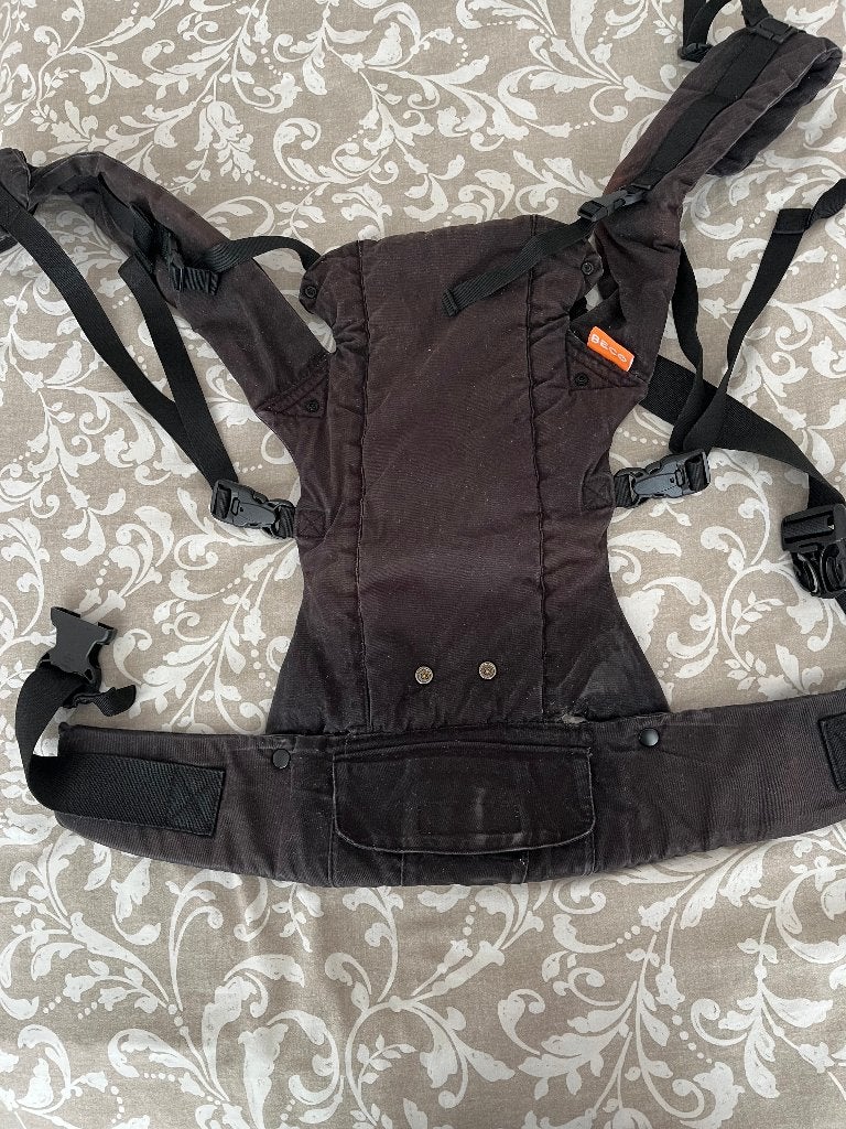 Beco baby draagzak - Zwart, Kinderen en Baby's, Babydragers en Draagdoeken, Gebruikt, Buik, Draagzak, Ophalen