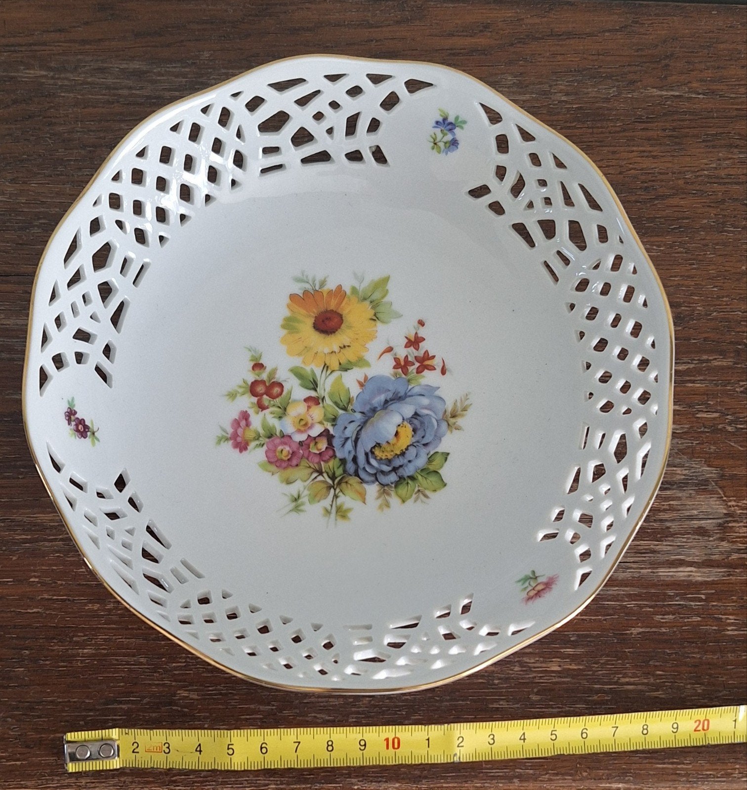 Bavaria porseleinen serveerschaal (20cm), Ophalen of Verzenden