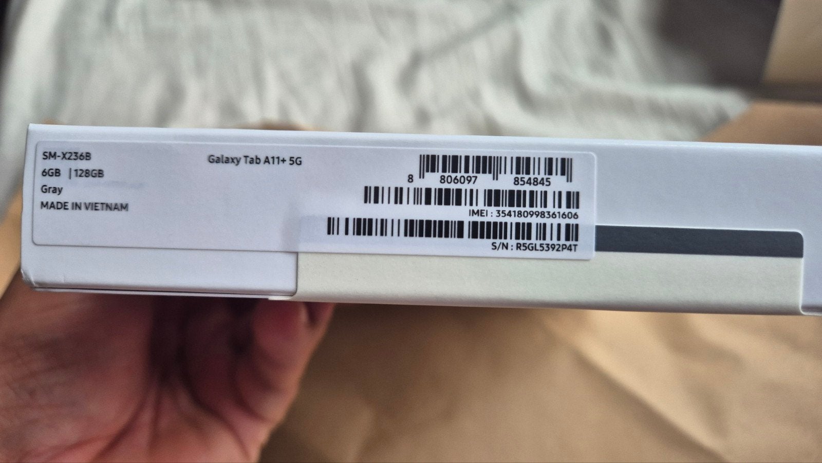 SAMSUNG TAB A11+ 5G, Computers en Software, Windows Tablets, Ophalen of Verzenden, 10 inch